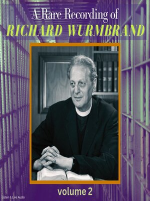 cover image of A Rare Recording of Richard Wurmbrand, Volume 2